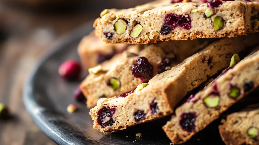 Best Cranberry Pistachio Biscotti