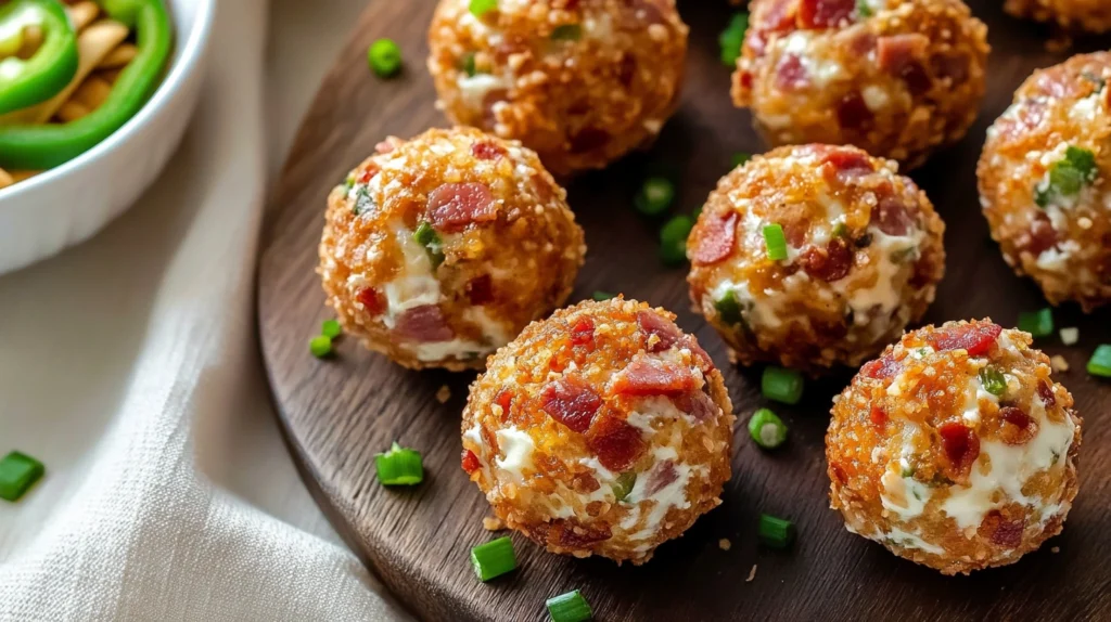 Bacon Jalapeño Cream Cheese Balls