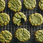Freshly Baked Matcha Cookies
