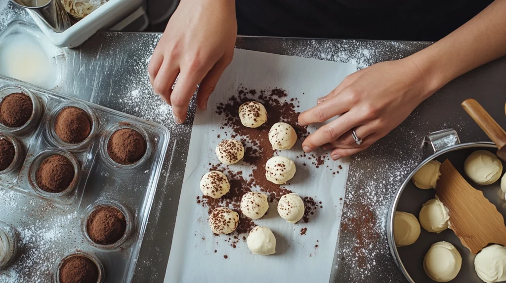 Hand-Rolled Tiramisu Balls