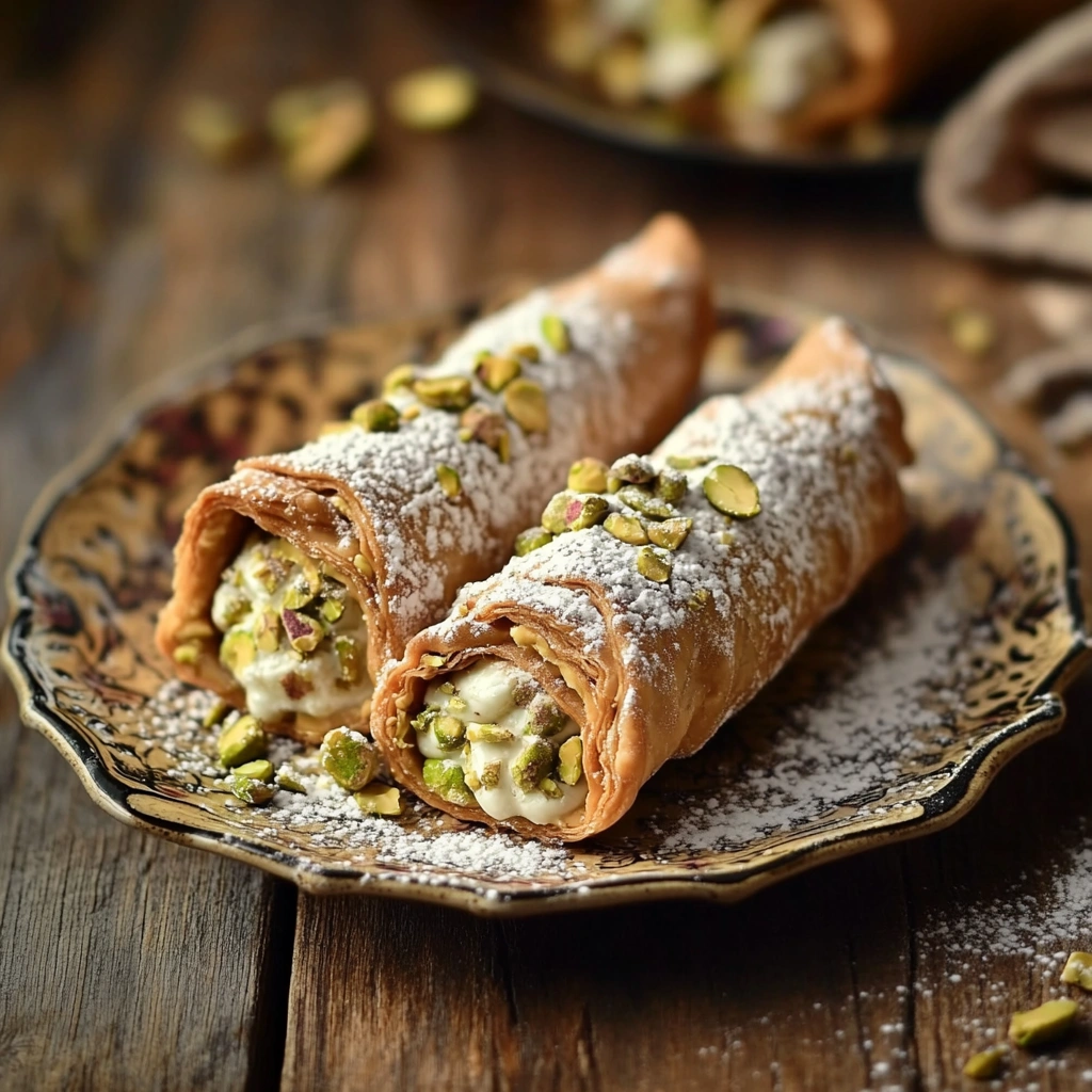 cannoli pistachio