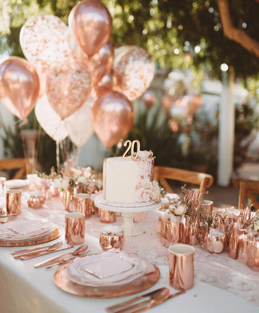 10 Ideas Birthday Party Decorations for 20-Year-Old Women