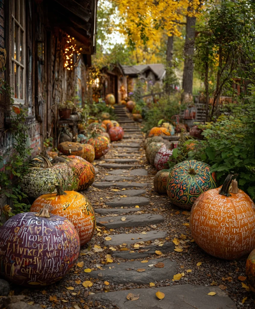 8 Magical Pumpkin Pathway Ideas to Light Up Your Fall