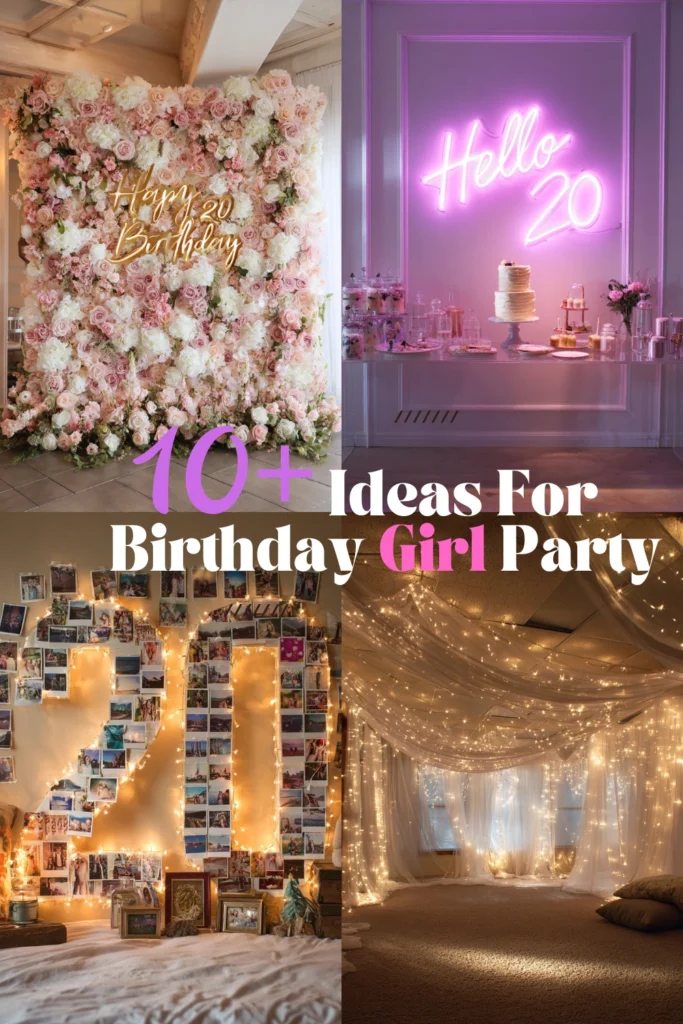 10 Ideas Birthday Party Decorations for 20-Year-Old Women