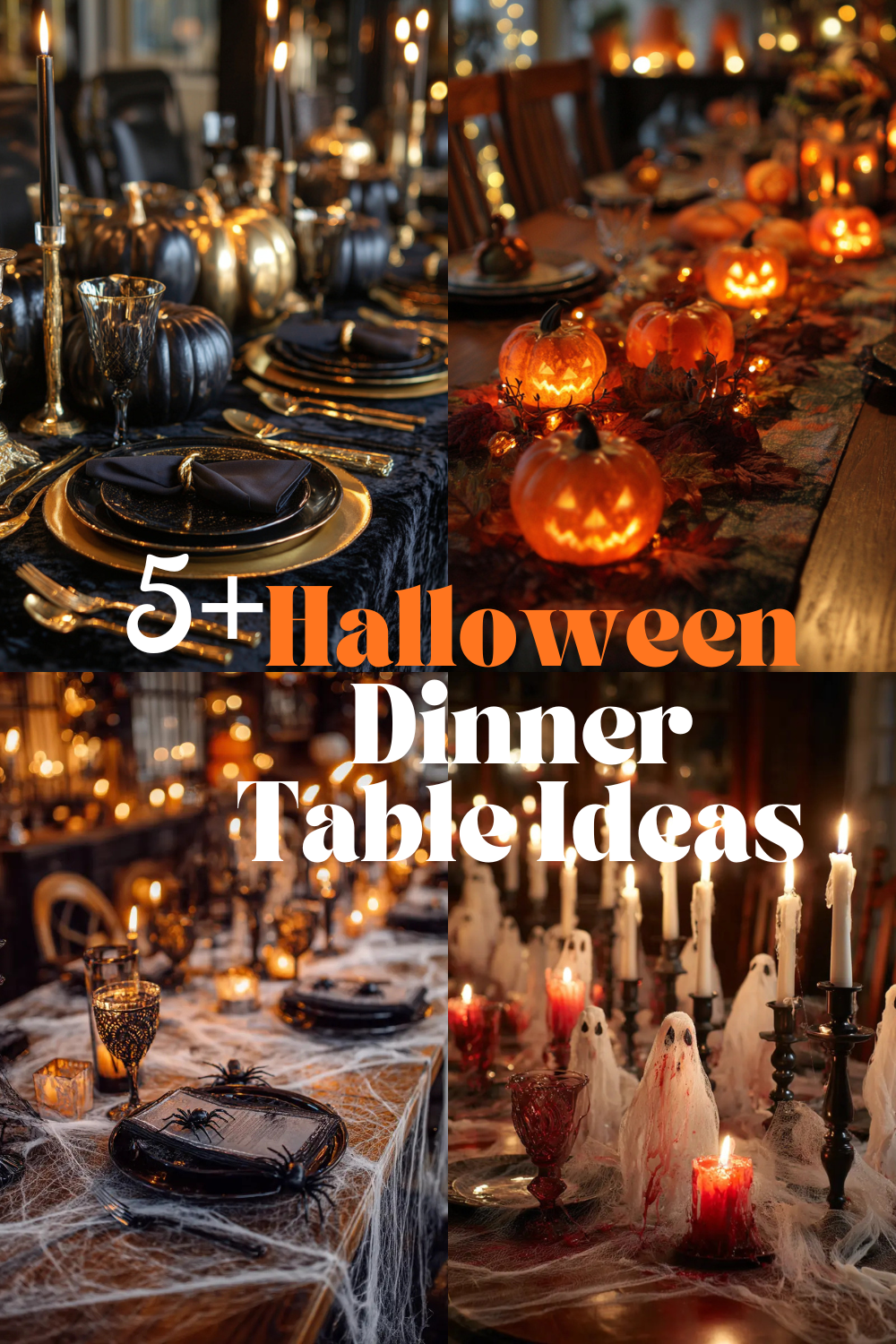 5 Spooky & Stylish Halloween Dinner Table Ideas