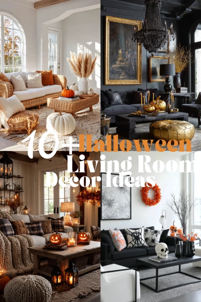 10+ Enchanting Halloween Living Room Decor Ideas to Set the Mood