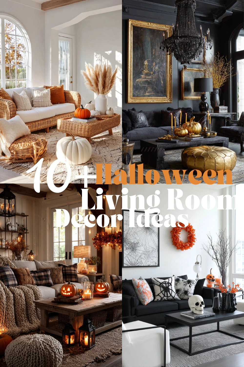 10+ Enchanting Halloween Living Room Decor Ideas to Set the Mood