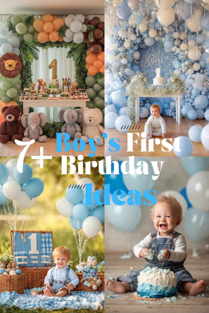 7 Magical First Birthday Ideas for Baby Boys