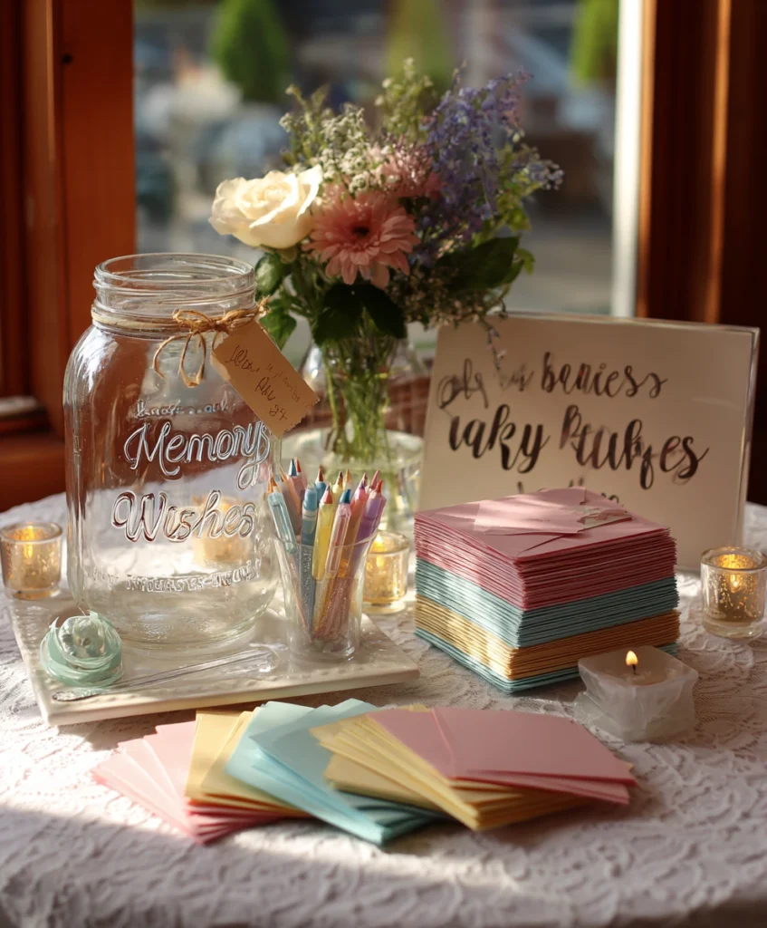 Memory Jar Station 📝