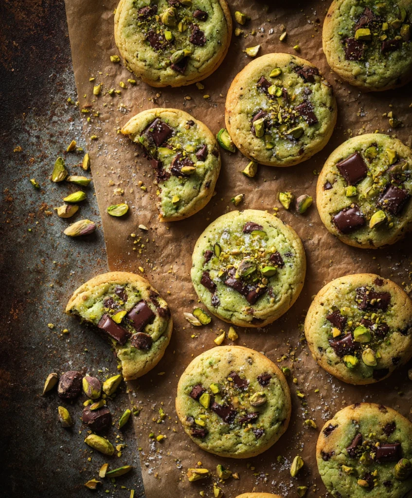 Pistachio Cream Cookies