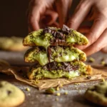 Pistachio Cream Cookies